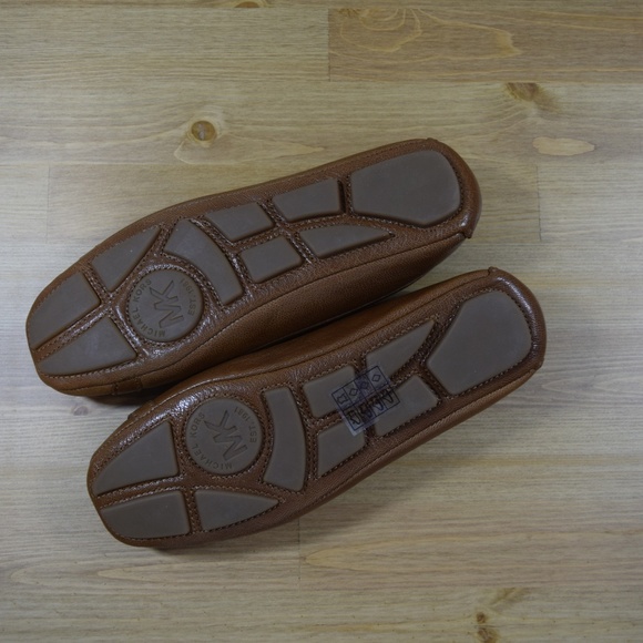 Michael Kors Fulton Brown Leather Ballet Flats 7 M - Picture 8 of 8
